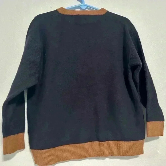 51. Zara Contrasting Knit Sweater size 3-4 years - Picture 3 of 5